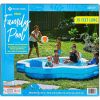 Outdoor Hot Tubs, Elegant Family Pool 10 Feet Long 2 Inflatable Seats with Backrests. New Version Outdoor Hot Tubs