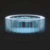 PureSpa Plus 6 Person Inflatable 94" Square Outdoor Hot Tub Spa with 170 Bubble AirJets Insulated Cover & LED Color Changing