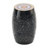 RUBY12" SIDE TABLE -BLACK