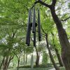 Extra Large Wind Chimes Outdoor Deep Tone Decorative Pendants for the House Japanese Wind Chime Garden Decor Black Freight Free