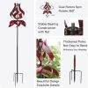 Yard Garden Wind Spinners - Large Outdoor Metal Wind Spinners with Stake, Yard Art Lawn Garden Decor