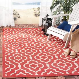 Outdoors Mats, Area Rug 9 X 12, Non-Shedding & Easy Care, Washable-Ideal for Patio, Backyard, Mudroom, Large Floor Mats (Color: 9  x 12 Red Bone)