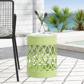 Metal end Table -Large (Color: as Pic)