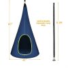 40 Inch Kids Nest Swing Chair Hanging Hammock Seat for Indoor and Outdoor