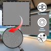 Shade Fabric Light grey Sun Shade Cloth with Grommets for Pergola Replacement Shade Cover Canopy Cable Zip Ties