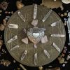 Flower of Life Crystal Energy Dowsing Pendulum Divination Props light and small Mysterious Decoration Flower of Life Pattern