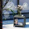 Outdoor Garden Sofa Set, Luxury and Comfortable, Fully Handcrafted, Sturdy and Durable, Five Piece Wicker Sofa Suit